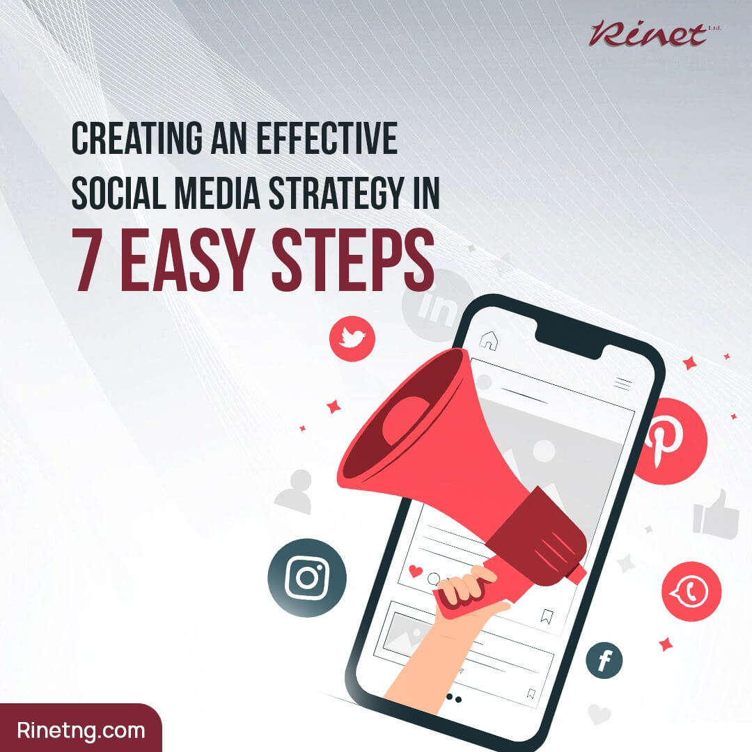 Creating an effective social media strategy in 7 easy steps